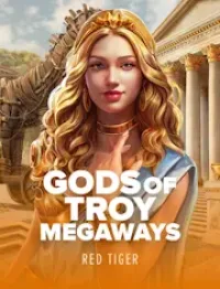 gods of troy megaways - logo